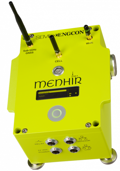 MENHIR vibration measuring device