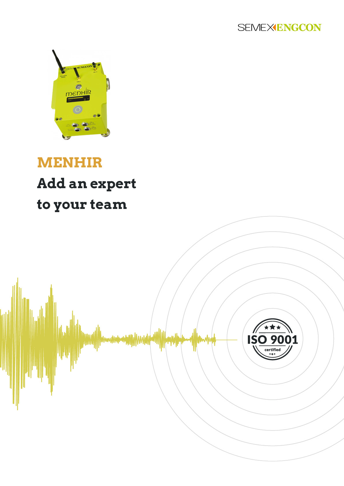 Data sheet Vibration measuring device MENHIR